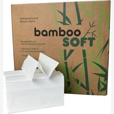 BambooSoft Papierhandtuch Z-Falz  2-lagig