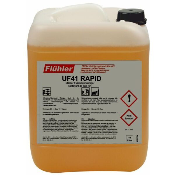 UF41 RAPID Nettoyant de sols fort